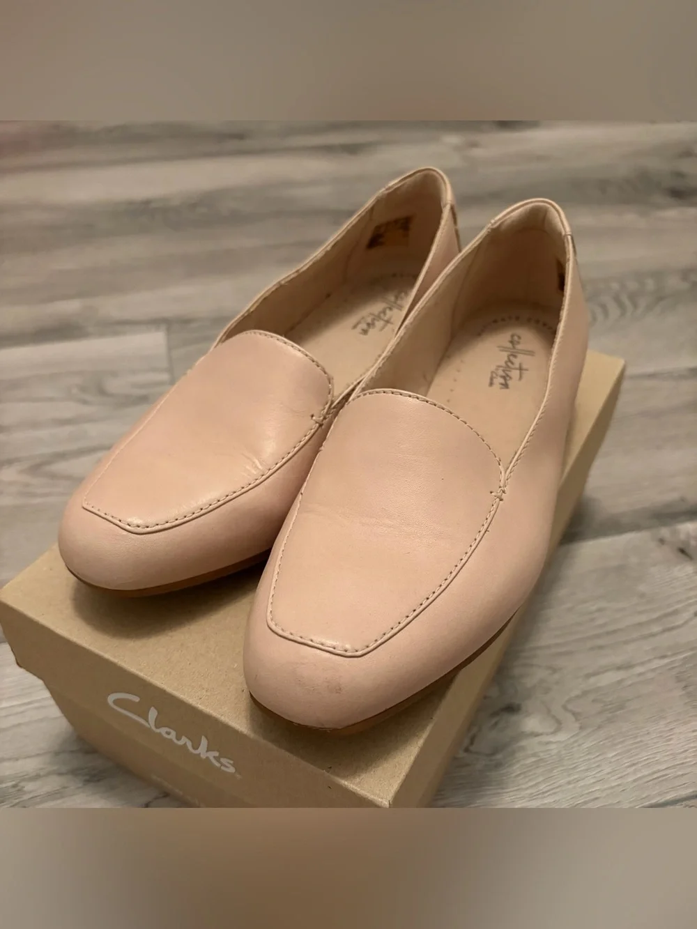 Clarks classic slip
